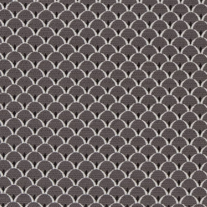 Charlotte Charcoal Scales Fabric D2140