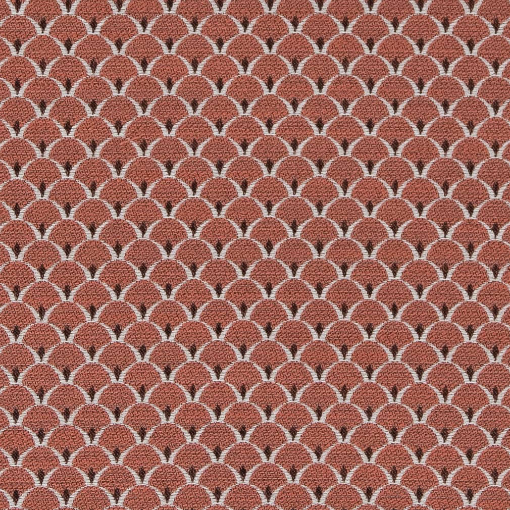 Charlotte Salmon Scales Fabric D2141