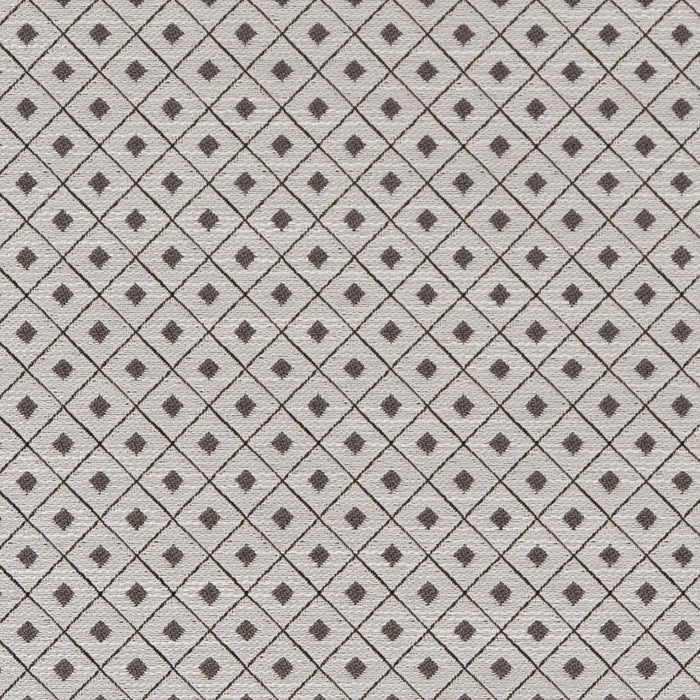 Charlotte Charcoal Diamond Fabric Sample D2150