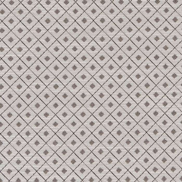 Charlotte Pewter Diamond Fabric D2155