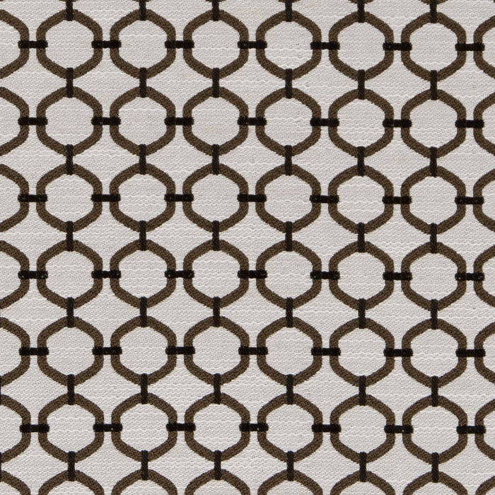 Charlotte Truffle Lattice Fabric Sample D2178