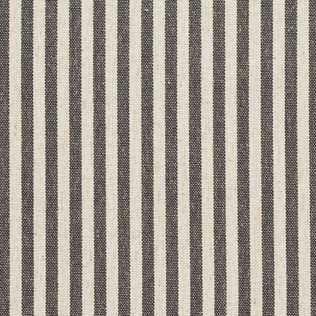 Charlotte Charcoal Stripe Fabric Sample D240