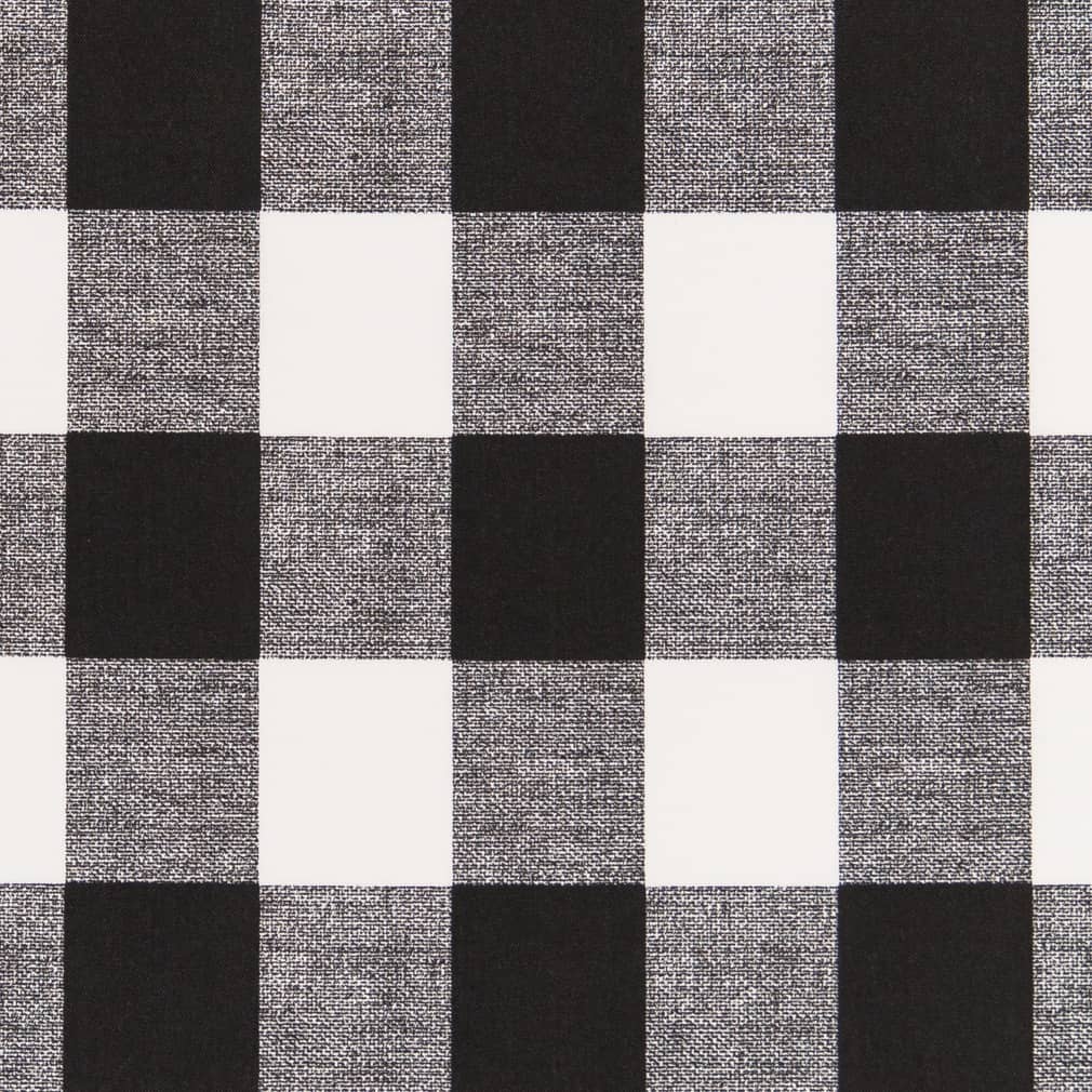 Charlotte Black Fabric Sample D2457