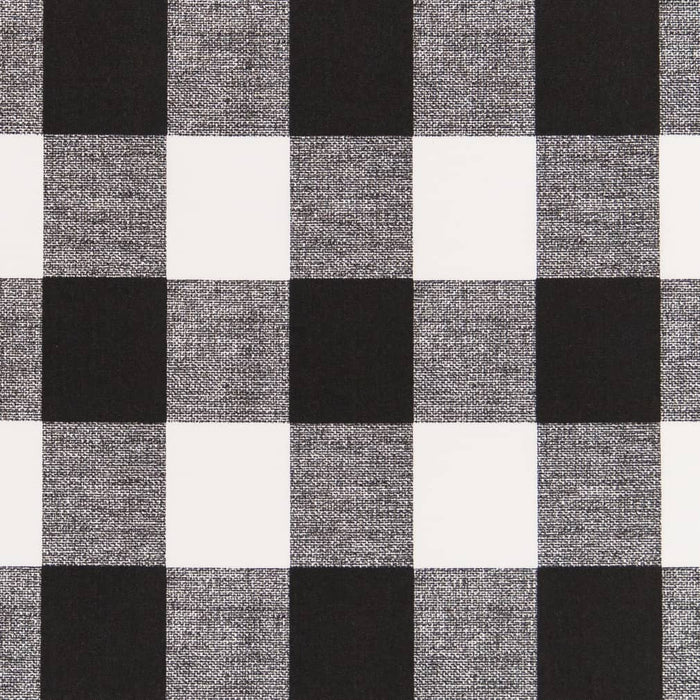 Charlotte Black Fabric Sample D2457