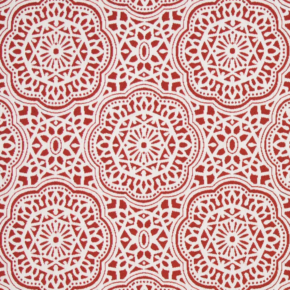 Charlotte Coral Fabric Sample D2549