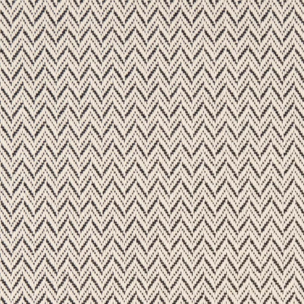 Charlotte Chevron Coal Fabric D2580