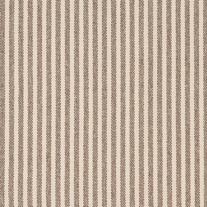 Charlotte Ticking Cafe Fabric Sample D2585