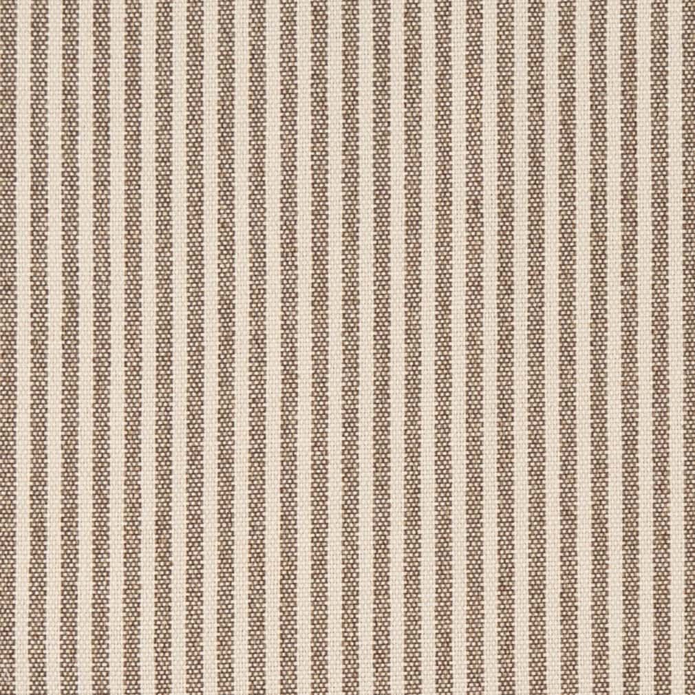 Charlotte Ticking Cafe Fabric D2585