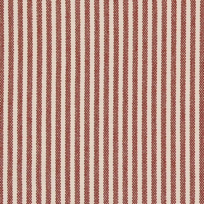 Charlotte Ticking Crimson Fabric Sample D2587