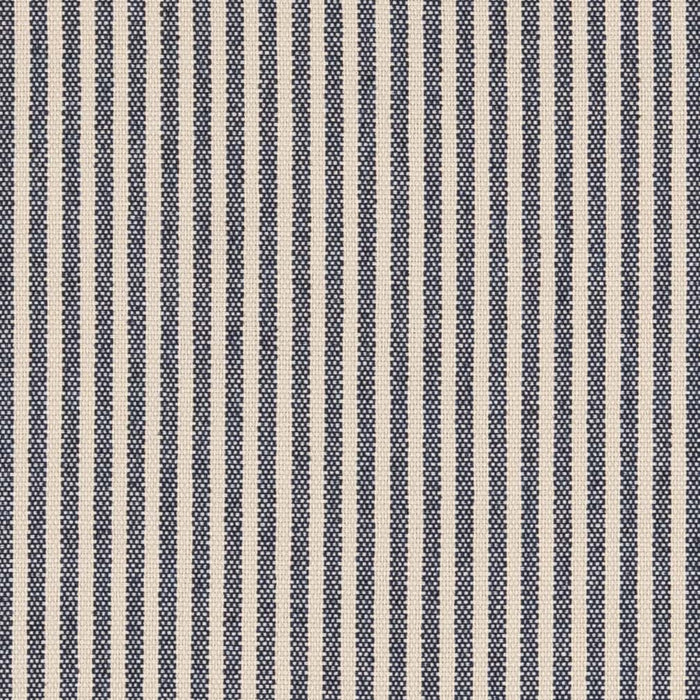 Charlotte Ticking Navy Fabric Sample D2588