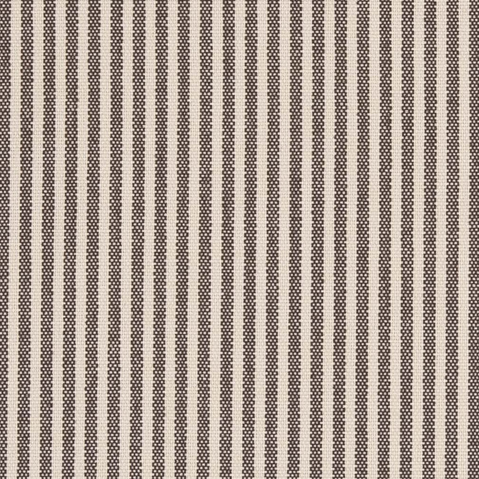 Charlotte Ticking Walnut Fabric Sample D2589