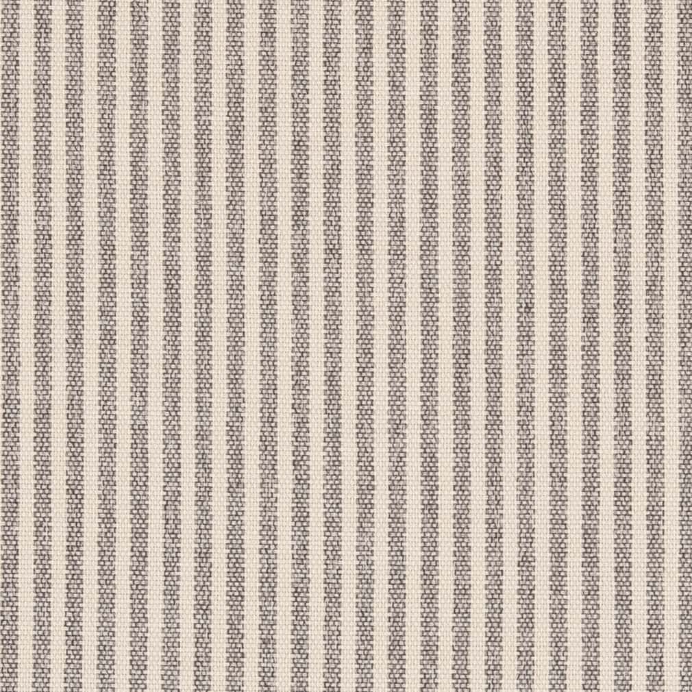 Charlotte Ticking Pewter Fabric D2591