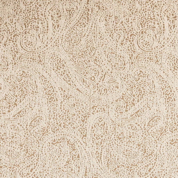 Charlotte Paisley Cafe Fabric D2593