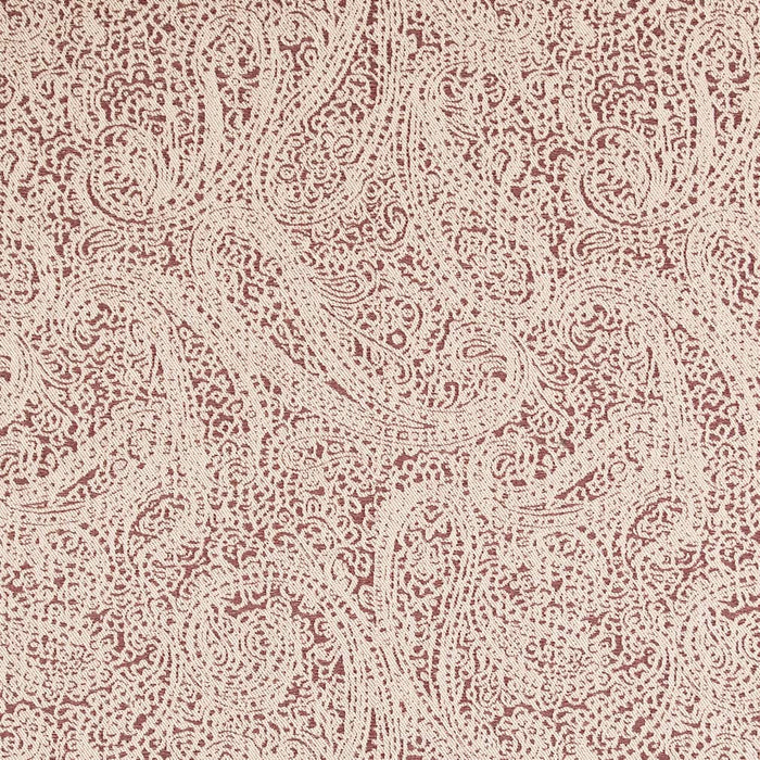 Charlotte Paisley Crimson Fabric Sample D2595