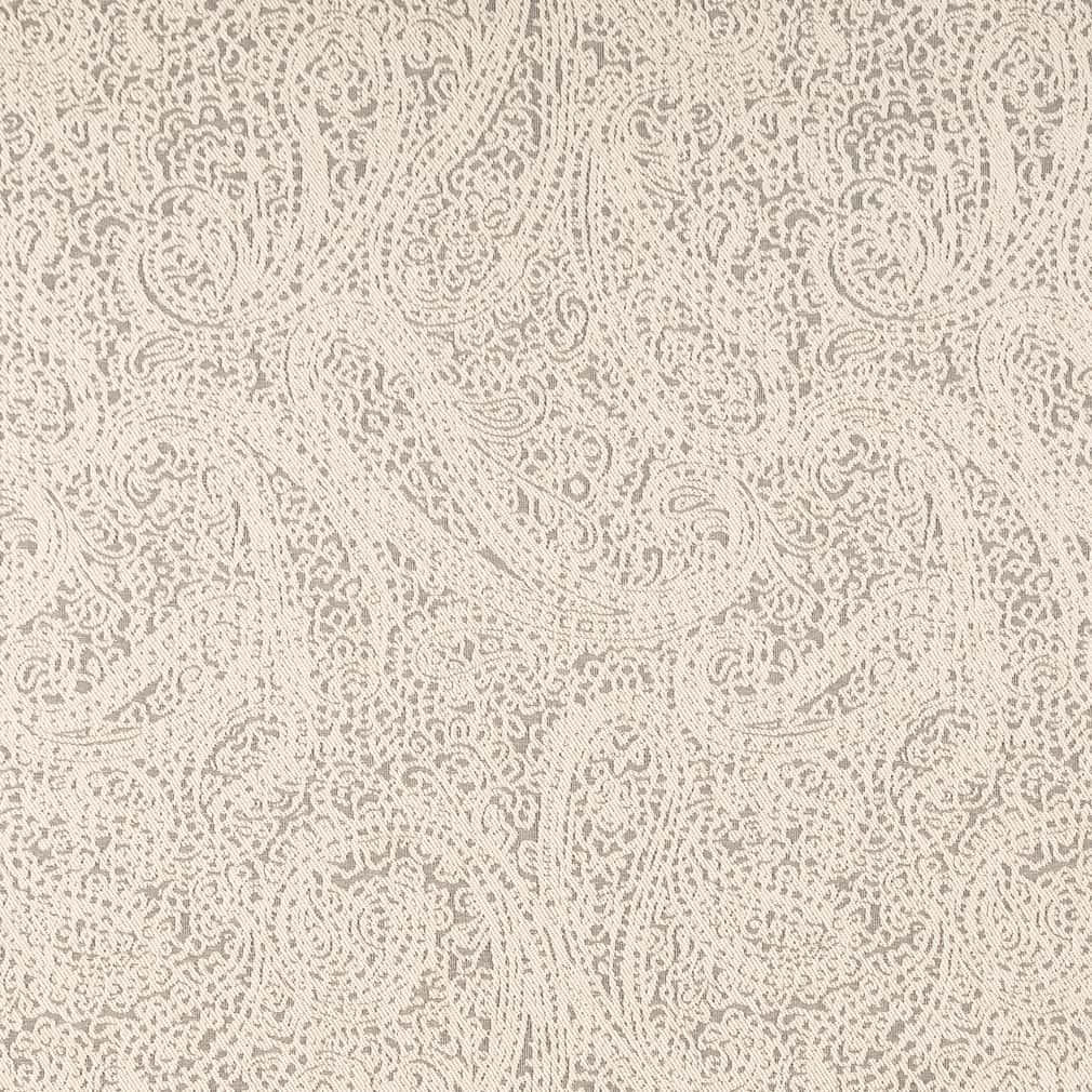 Charlotte Paisley Pewter Fabric D2596