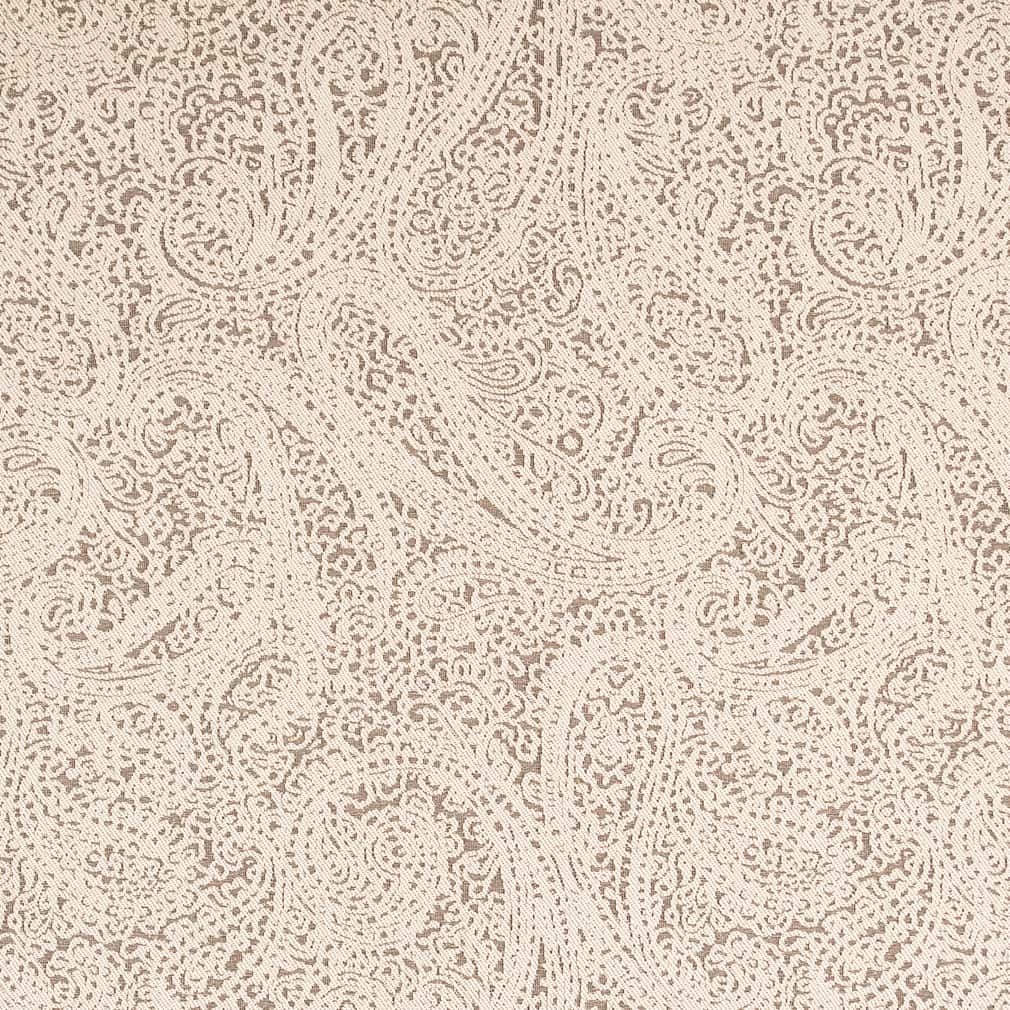 Charlotte Paisley Walnut Fabric D2598