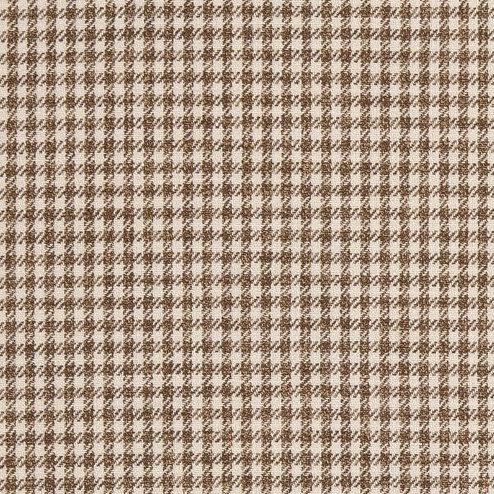 Charlotte Check Cafe Fabric Sample D2606