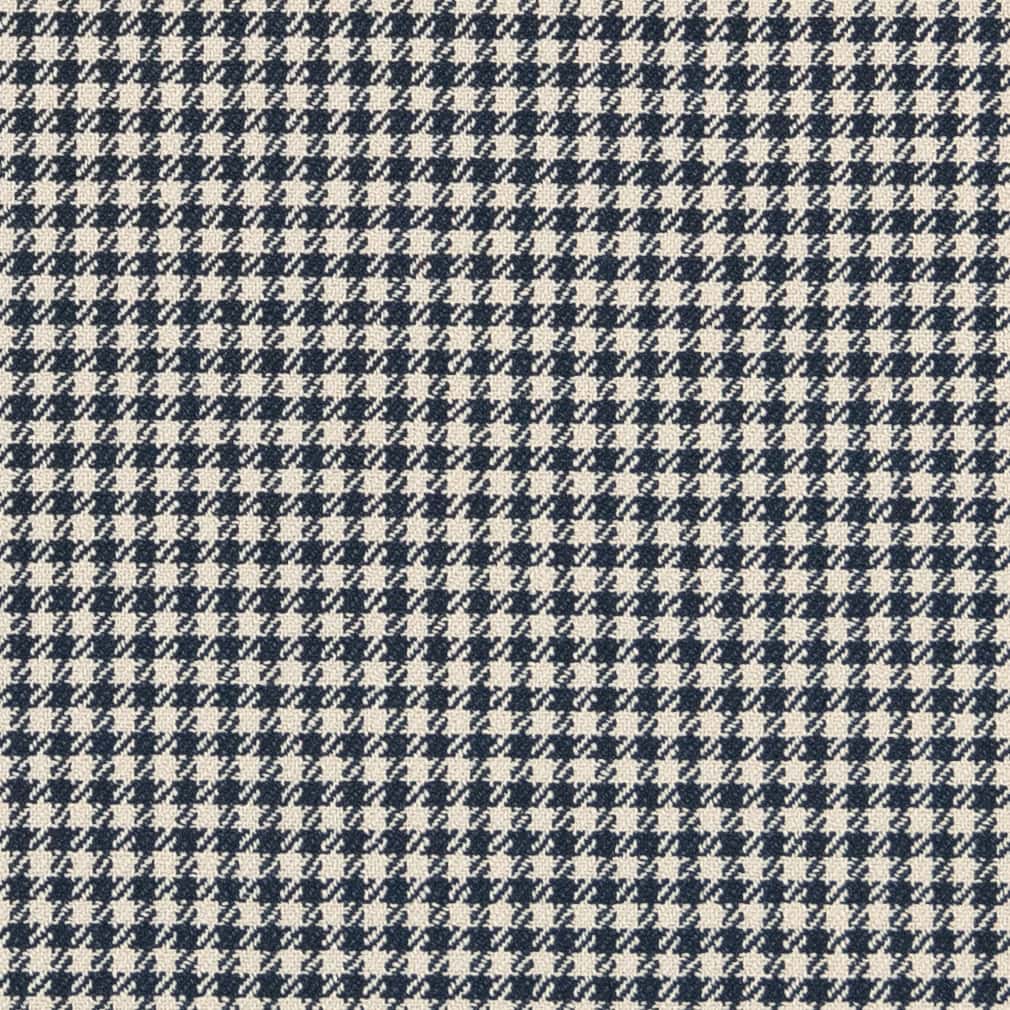 Charlotte Check Navy Fabric D2609