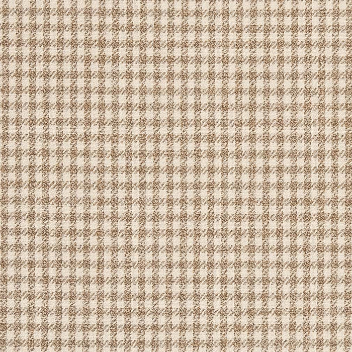 Charlotte Check Sand Fabric Sample D2611