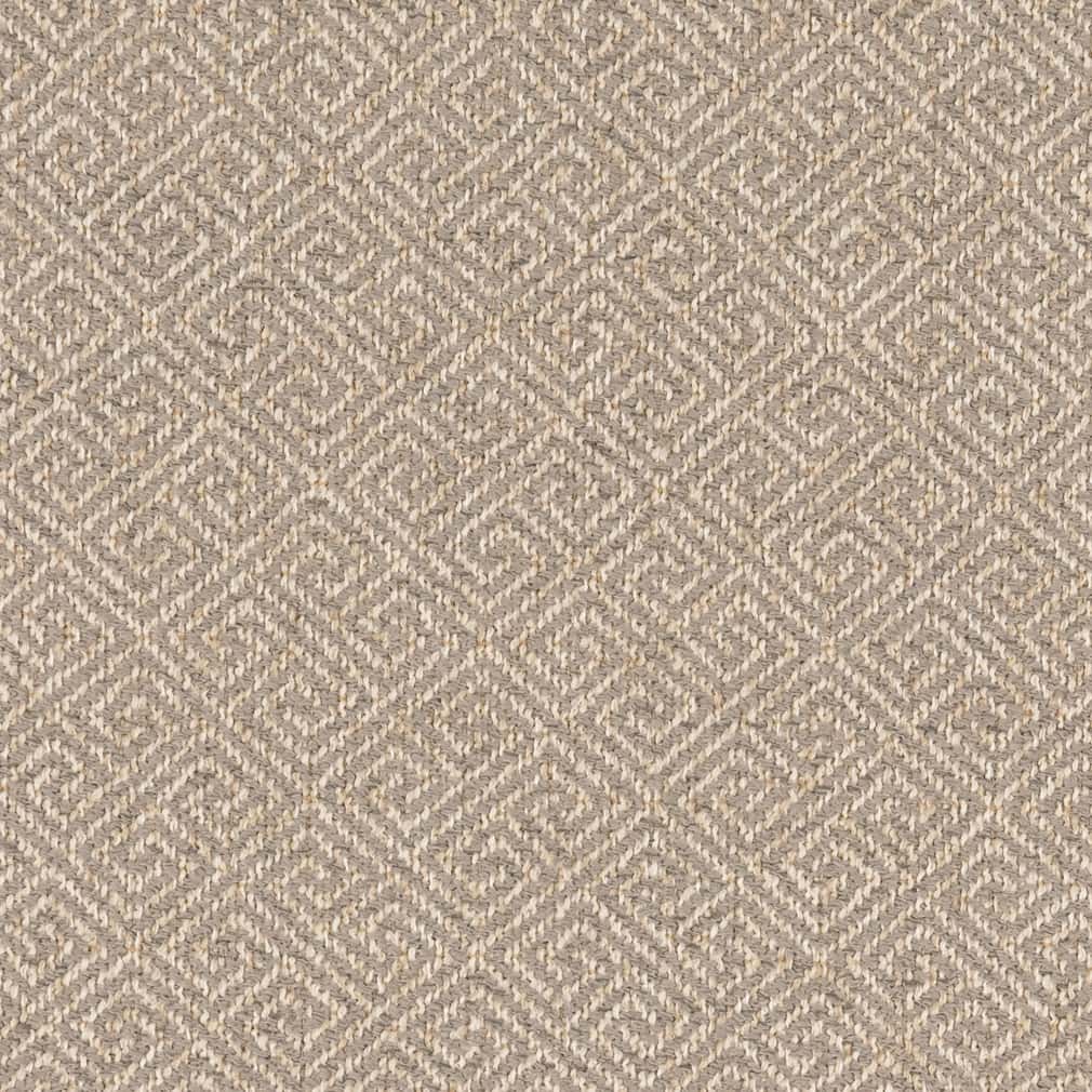 Charlotte Greek Key Pewter Fabric D2616