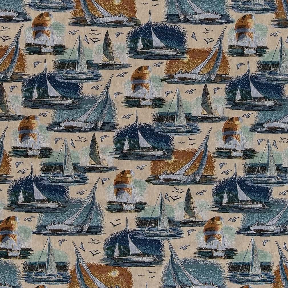 Charlotte Sail Away Fabric D2685