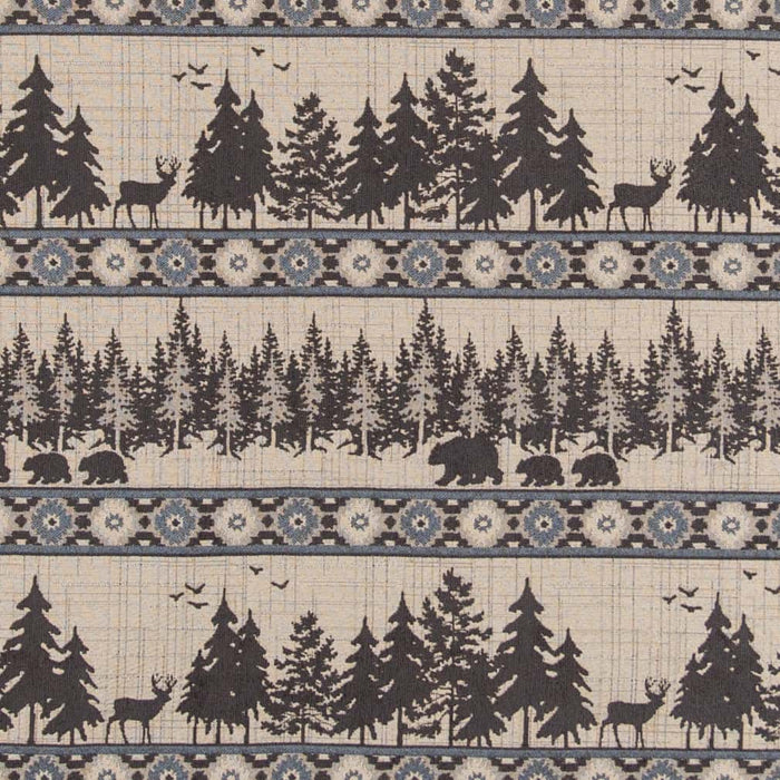 Charlotte Forest Sky Fabric Sample D2691