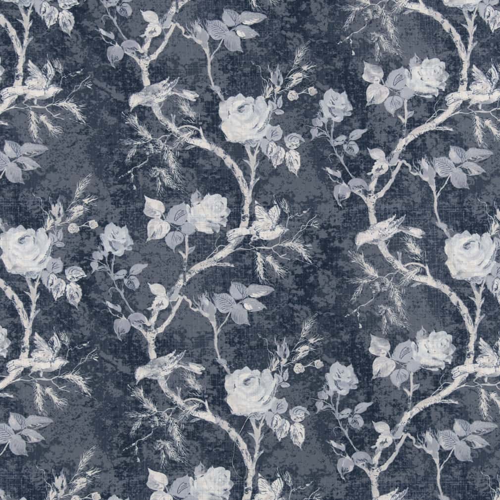 Charlotte Bluebird Fabric D2919