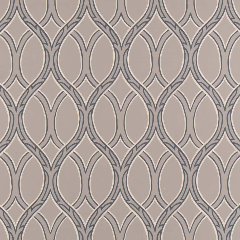 Charlotte Pewter Fabric D2933