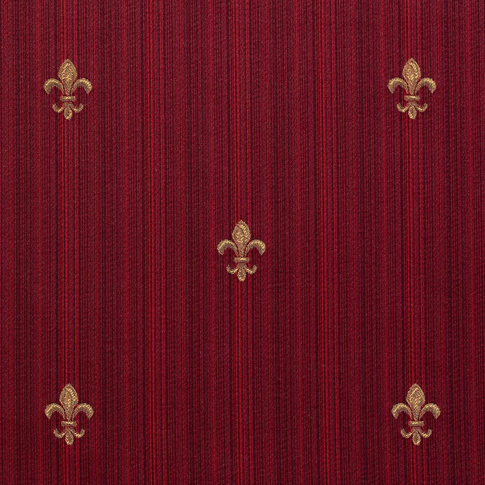 Charlotte Ruby Medallion Fabric D312