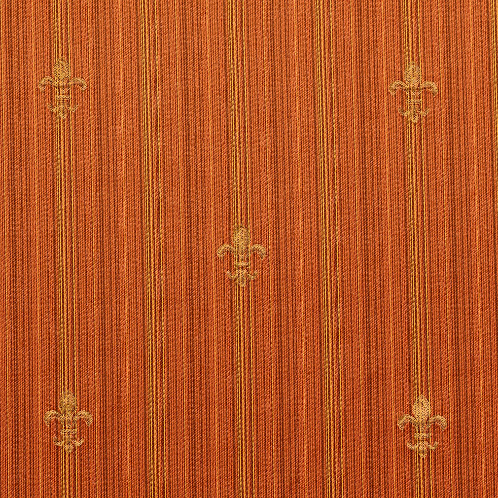 Charlotte Amber Medallion Fabric Sample D314