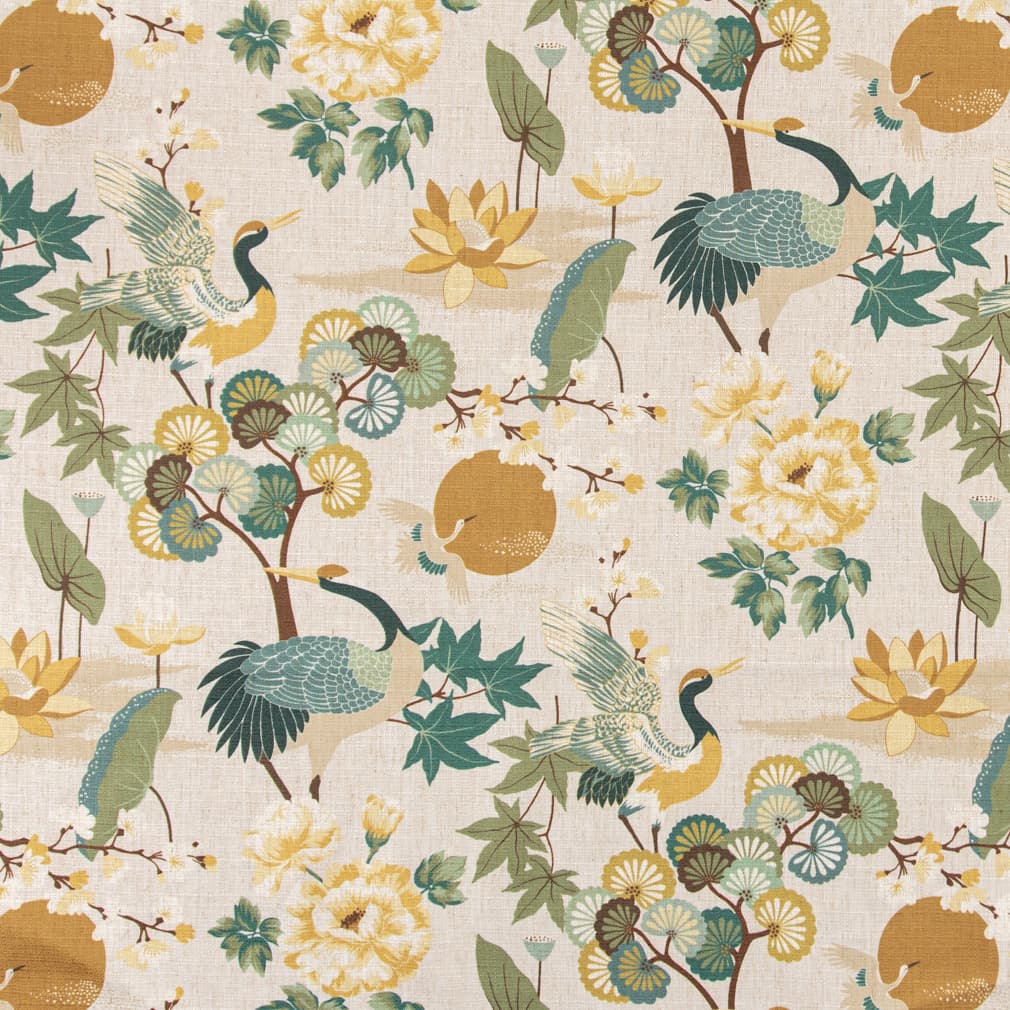 Charlotte Sage Fabric Sample D3317