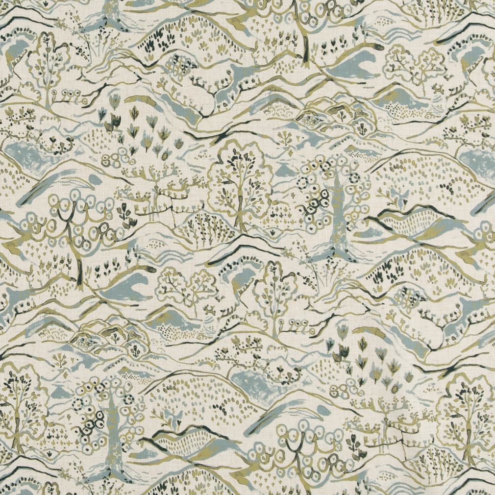 Charlotte Fern Fabric Sample D3336