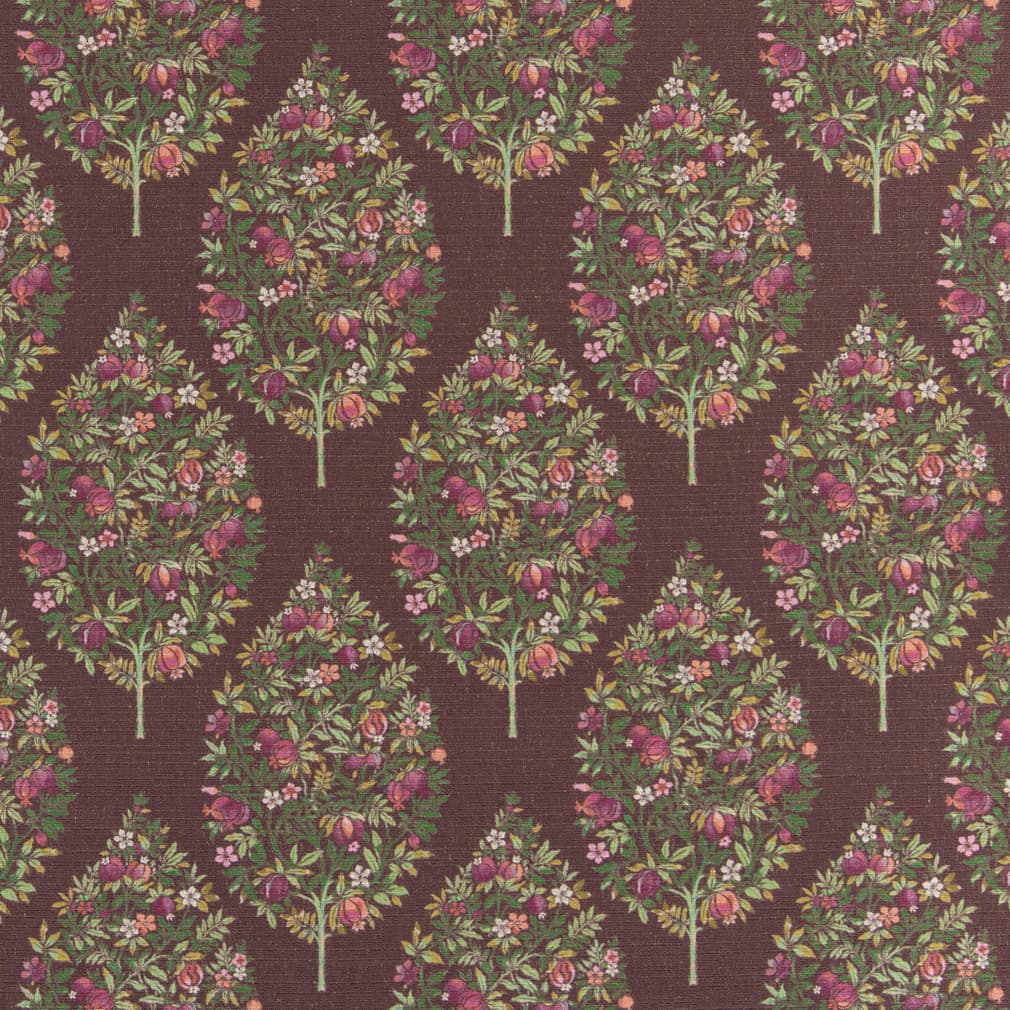 Charlotte Wine Fabric D3340