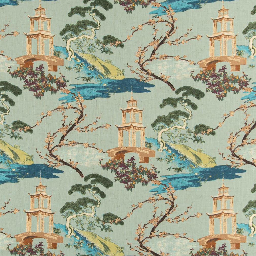 Charlotte Seaspray Fabric D3355