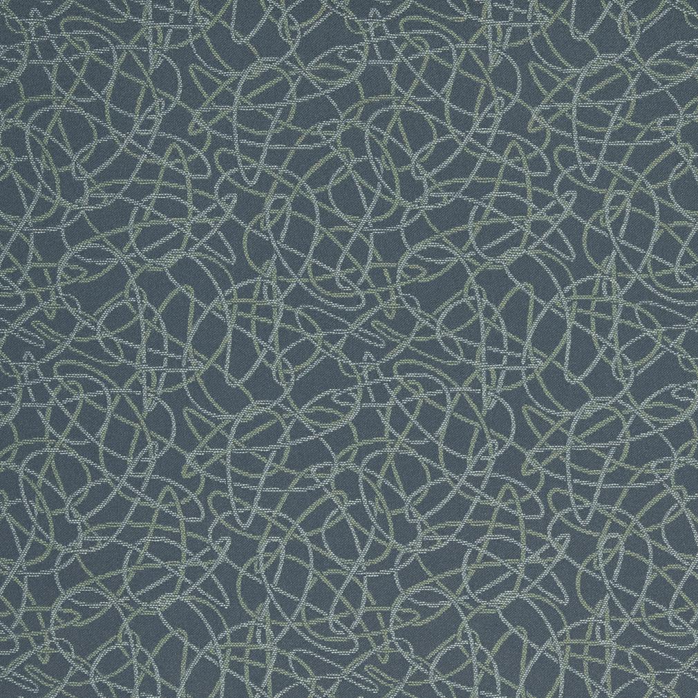 Charlotte Squiggles/aegean Fabric D929