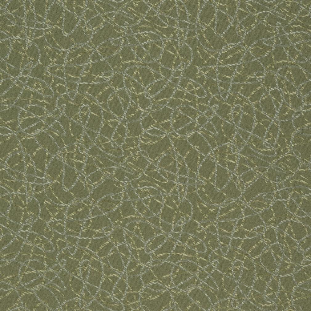 Charlotte Squiggles/sage Fabric D934