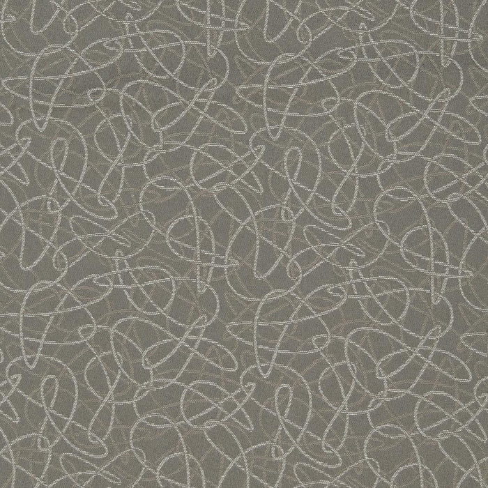 Charlotte Squiggles/smoke Fabric Sample D935