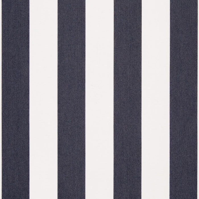 Charlotte Navy Stripe Fabric D982