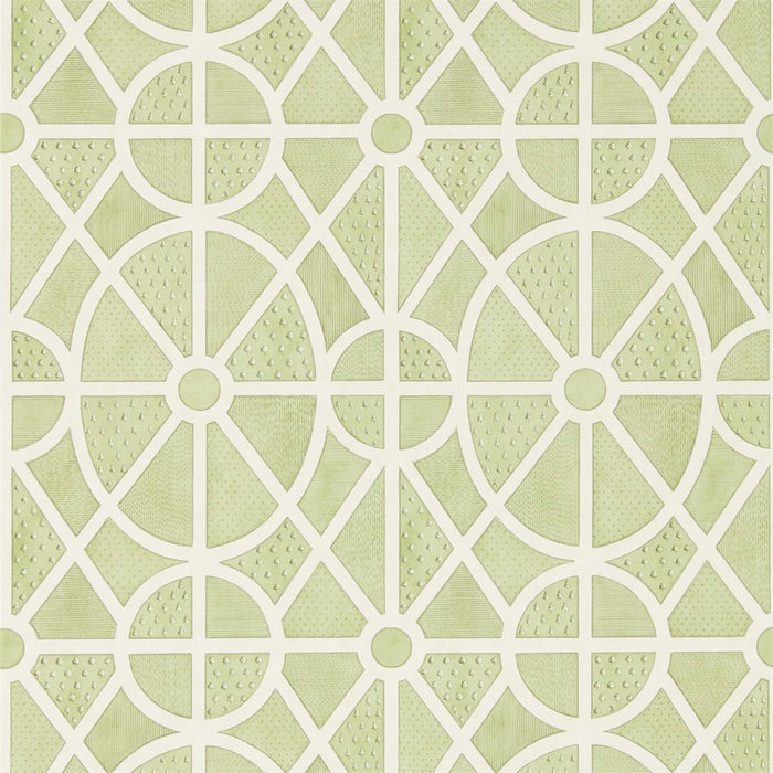 Sanderson Garden Plan Garden Green 216315 Wallpaper DART216315