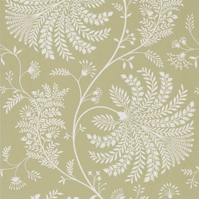 Sanderson Mapperton Garden Green/Cream 216340 Wallpaper DART216340