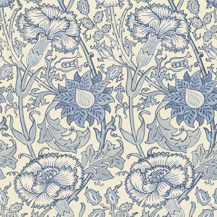 Morris & Co Pink & Rose Indigo 212567 Wallpaper DARW212567