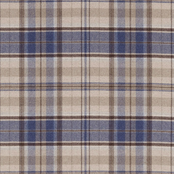 Sanderson Byron Indigo/Stone 233240 Fabric DBYR233240