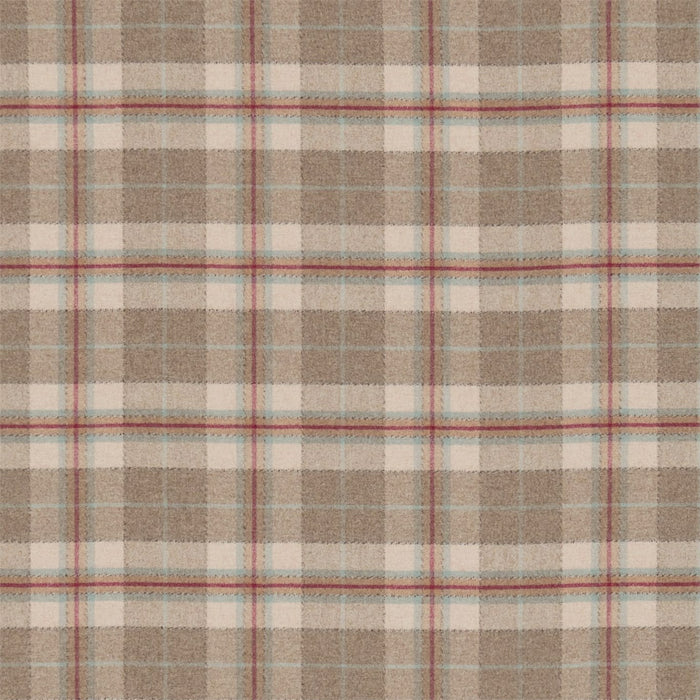 Sanderson Milton Cherry/Biscuit 233250 Fabric DBYR233250