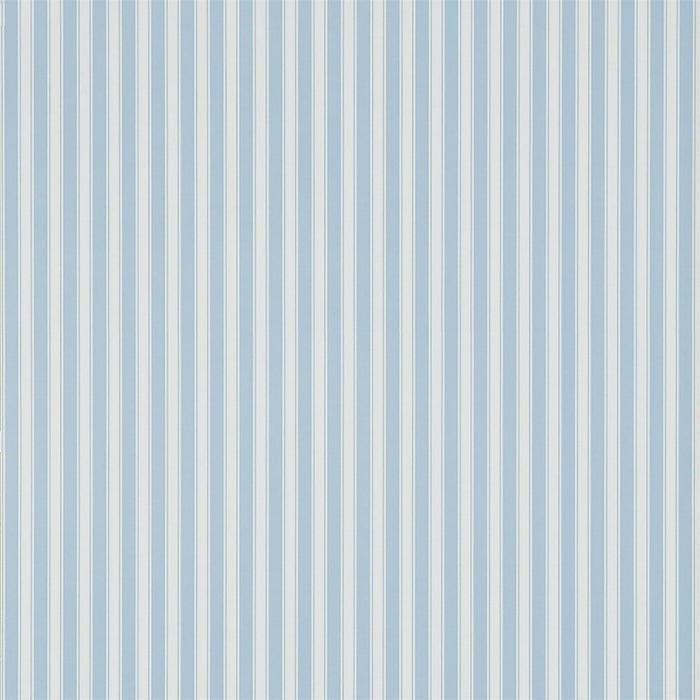 Sanderson New Tiger Stripe Blue/ Ivory TP106 Wallpaper DCAVTP106