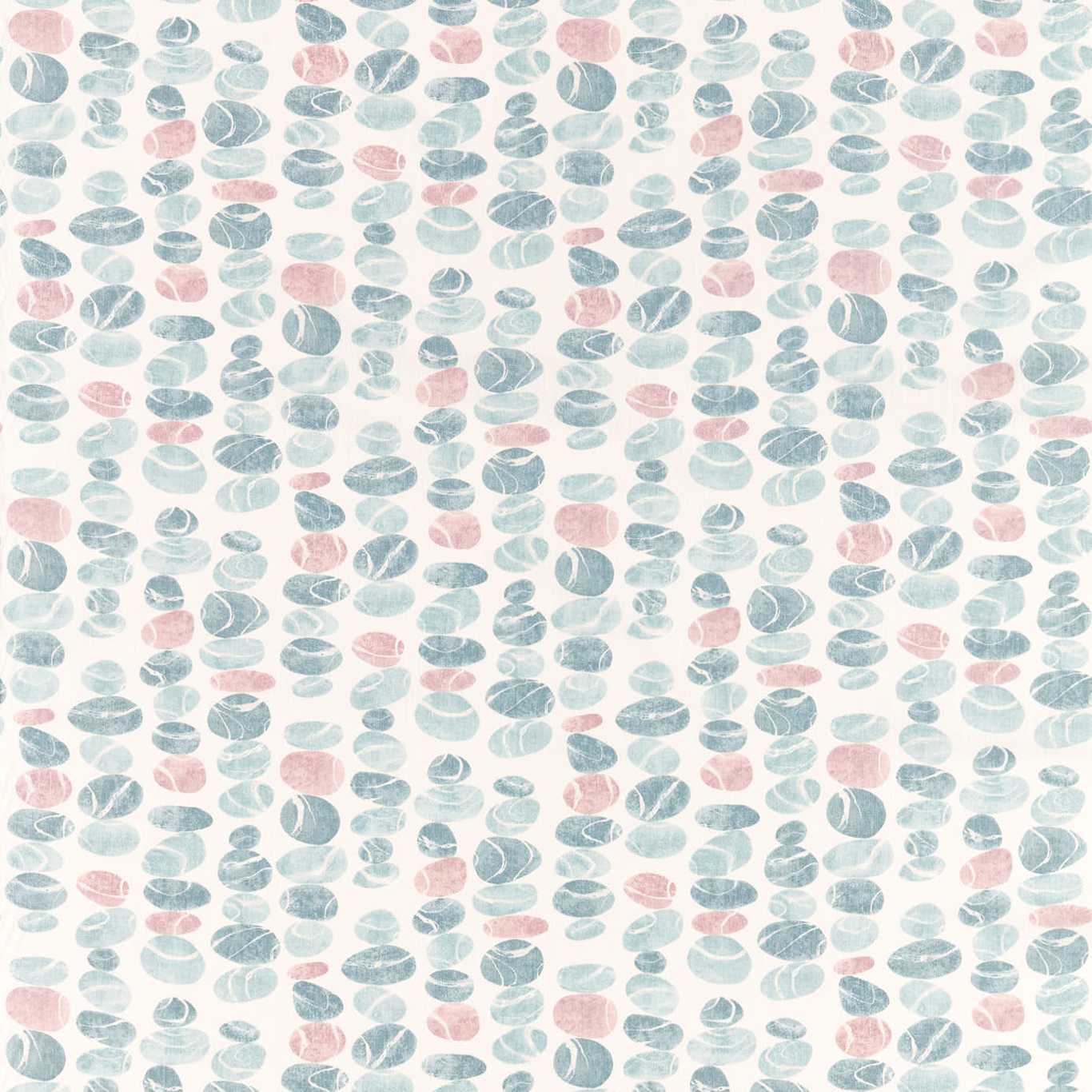 Sanderson Stacking Pebbles Sky/Blush 226497 Fabric DCOA226497