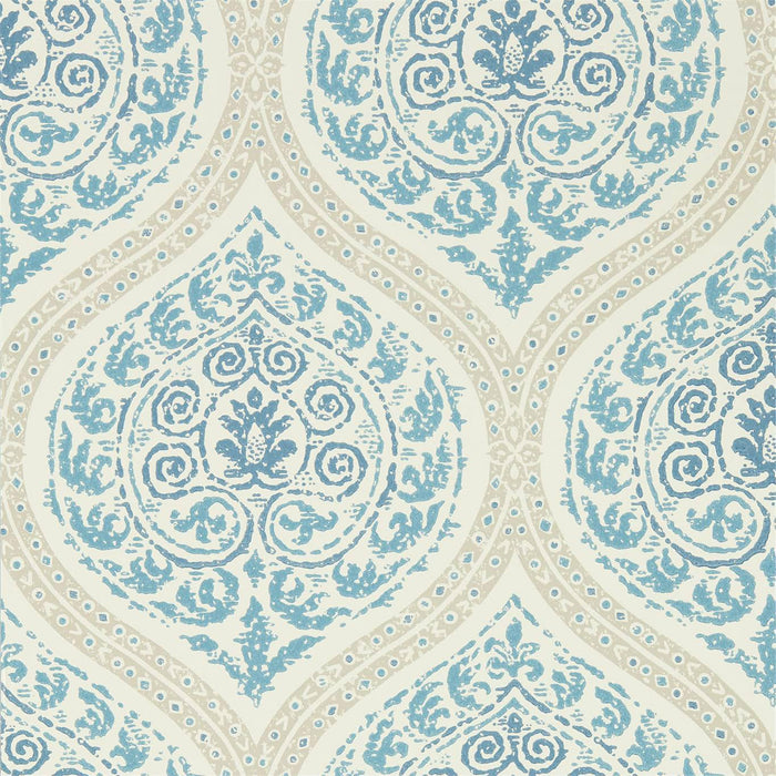 Sanderson Madurai Indigo 216754 Wallpaper DCPW216754