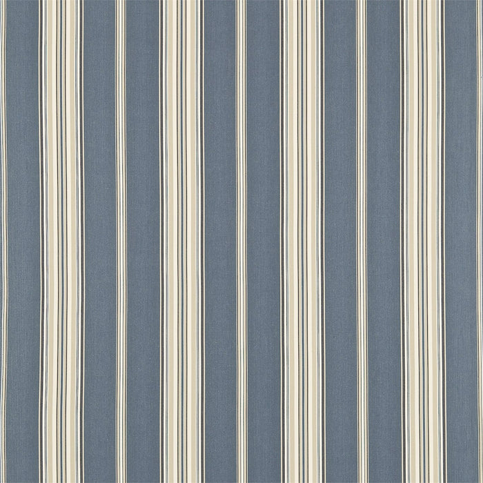 Sanderson Saxon Indigo/Biscuit 232676 Fabric DCST232676