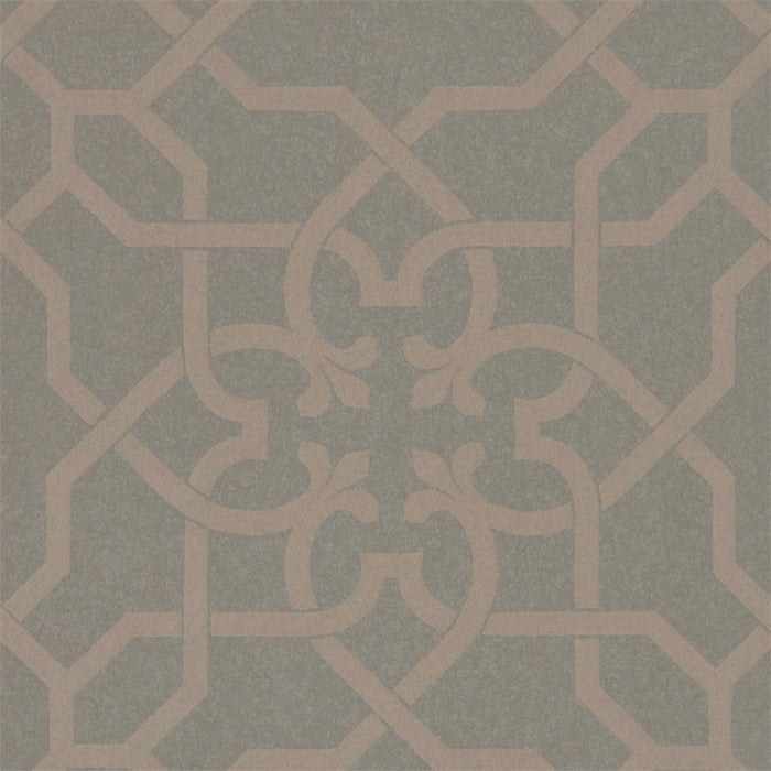 Sanderson Mawton Charcoal/Gilver 216419 Wallpaper DDAM216419