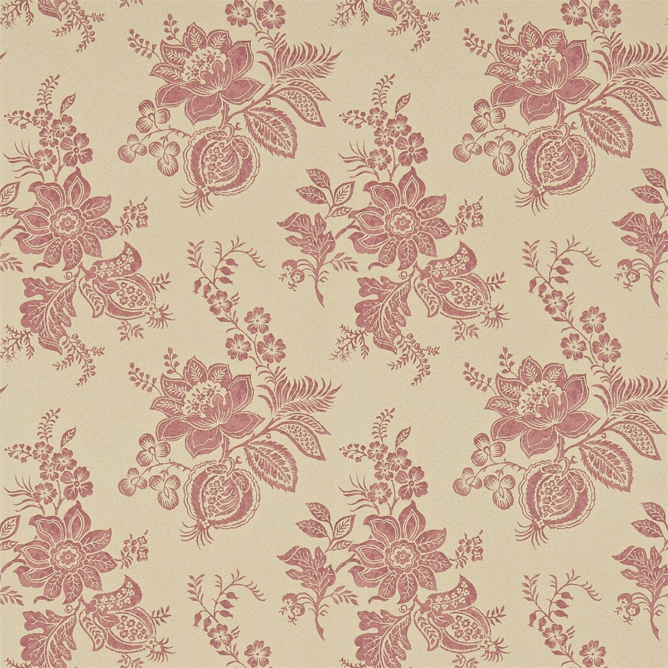 Sanderson Lyon Sand/Russet 214092 Wallpaper DFAB214092