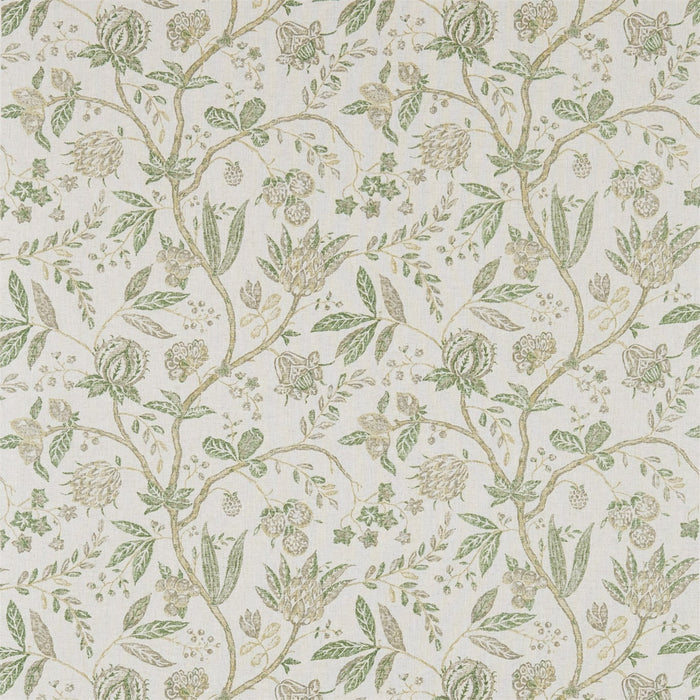 Sanderson Solaine Olive/Pebble 223974 Fabric DFAB223974